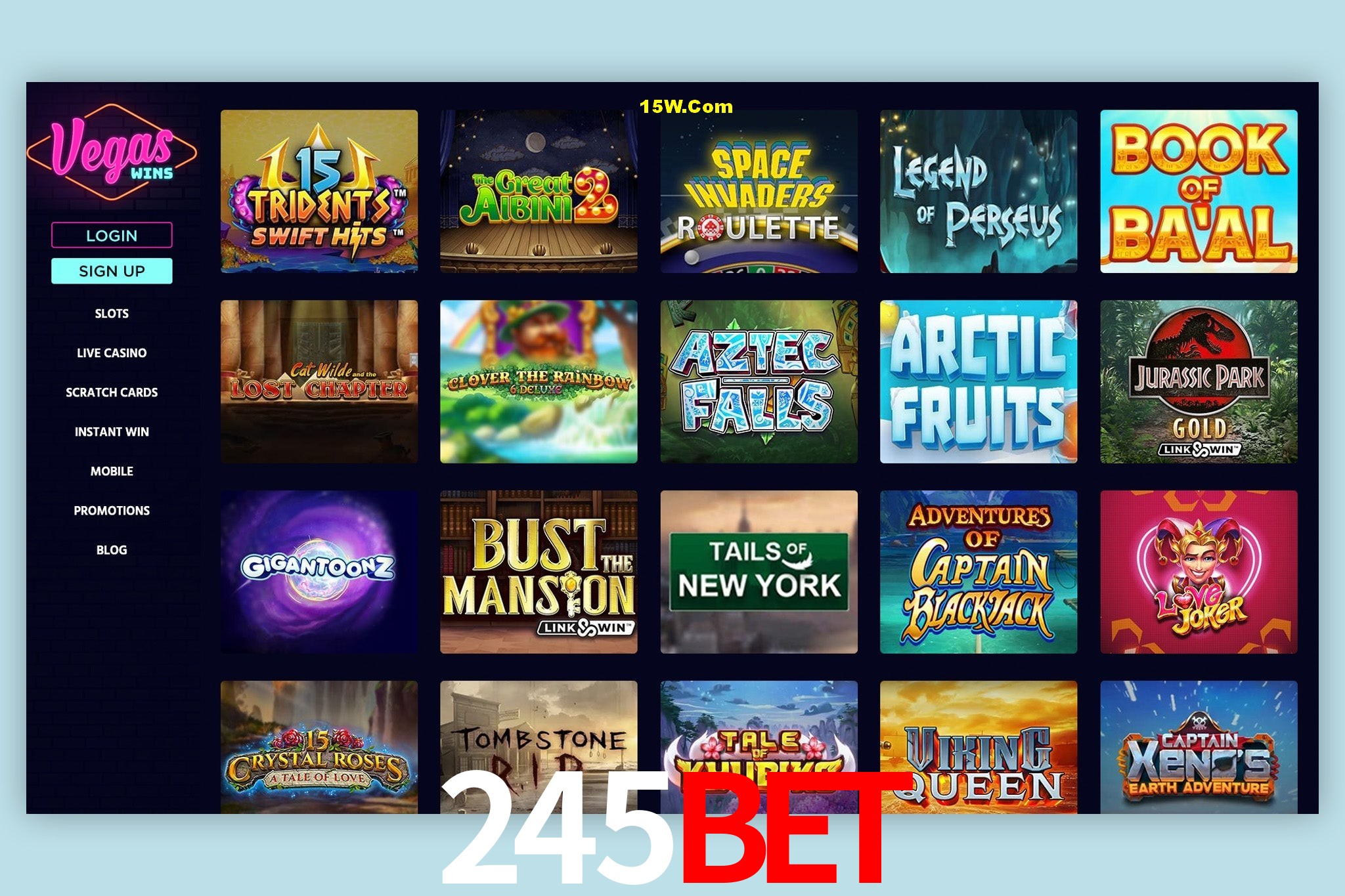 Account Benefits 245Bet